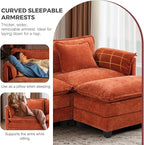 ELUCHANG Oversized 79" Modular Sectional Sofa, Comfy Cloud Couch - Image 7
