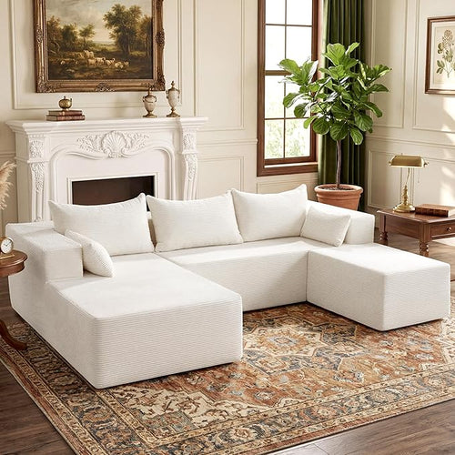 106" Cloud Sectional Boneless Couches by GRUSIGN