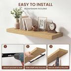 Dreamland 32 Inches Floating Shelves - Image 5