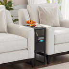 TUTOTAK C Shaped End Table, Side Table - Image 7