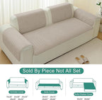 Foxdecor Couch Arm Covers Sofa Arm Cover, Arm Chair Covers Set of 2, Non-Slip - Image 6
