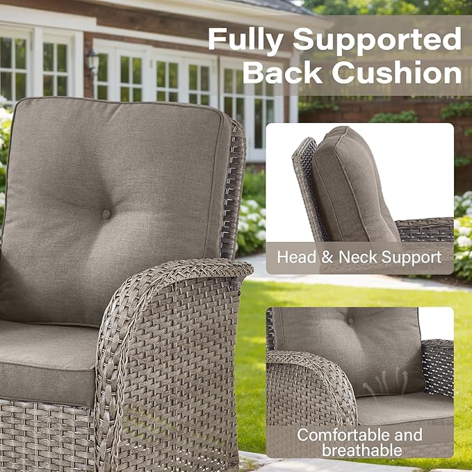 Belord 5 Pieces Patio Furniture Set - Image 4