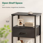 Huuger Nightstand Set of 2, Night Stand - Image 7
