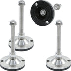 Heavy Duty 5000 lb Capacity Stainless Steel Adjustable Leveling Feet by TERMATH