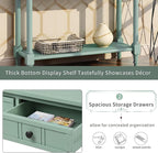 Merax Wood Sofa Table Console Table, Entryway Table Traditional Design - Image 6