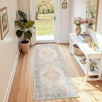 RELEANY Area Rugs 2'x8' Runner Rug Non Slip Washable - Image 3