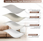 KING MOUNTAIN Leather Repair Patch, 4 x 63 Inches self Adhesive Leather Repair - Image 3