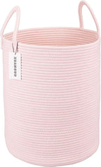 XUANGUO Cotton Rope Laundry Basket Hamper by XUANGUO
