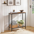 HOOBRO 29.5" Narrow Console Table, Small Entryway Table - Image 2