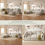 mopio Oversized Modular Sectional Sofa - Image 4