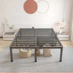 ROIL 12 inch California King Size Bed Frame Metal Platform No Box Spring Needed - Image 8