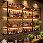 63in Wall Mounted Wine Rack by flowercart