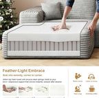 AUGOP 136" Sectional Couches for Living Room Modern Modular Sofa - Image 4