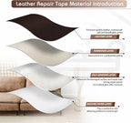 KING MOUNTAIN Leather Repair Patch, 2 Packs 9 x 11 Inches self Adhesive Leather - Image 3