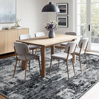 RELEANY Washable Area Rugs 10'x12' Non-Slip Modern Abstract Soft - Image 7