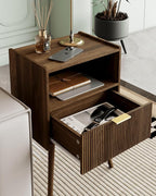 Veegle Nightstand, Modern Bedside Table - Image 4