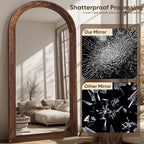 Full Length Mirror, Oversized Stand Up Mirrors Large Wall Mirrors, Wall Mounted - Image 4
