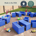 Children's Factory Cube Chair for Kids, Flexible Seating Classroom Furniture - Image 2