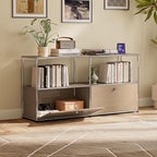 Modern Storage Cabinet Sideboard Versatile Free-Standing Organizer Cabinets - Image 5