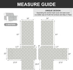 Genina Waterproof Loveseat Recliner Cover Non-Slip, Sofa Cover - Image 5