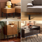 7"-12" Metal Adjustable Furniture Legs, Adjustable Height Replacement Legs - Image 7
