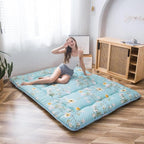 MAXYOYO Rustic Floral Korean Floor Mattress Japanese Futon, Foldable Roll Up - Image 3