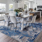 RELEANY Washable Area Rugs 5'x7' Non-Slip Modern Abstract Soft - Image 3