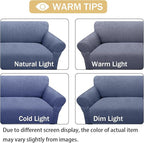 Sofa Slipcover with 2 Pillow Cover - Image 6