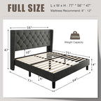 Einhomn Full Size Platform Bed Frame - Image 2