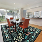 Area Rugs for Living Room, 6x9 Washable Vintage Rug for Bedroom, Non-Slip - Image 7