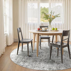 RELEANY Washable Area Rugs 6ft Non-Slip Modern Abstract Soft - Image 4