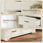 AODK Farmhouse 6 Drawer Dresser - Image 5