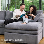 Belffin Large Modular Sectional Sofa - Image 5