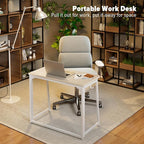 WOHOMO Folding Desk, Small Foldable Desk 31.5" - Image 8