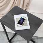 AMHANCIBLE C Shaped End Tables Set of 2, Couch Side Tables that Slide Under Sofa - Image 6