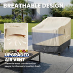 Extra Heavy Duty Patio Rocking Chair Covers Waterproof - Image 6