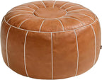 Thgonwid Unstuffed Moroccan Storage Pouf Foot Stool Ottoman Seat, No Filler by Thgonwid