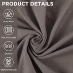 Peryiter 2 Pcs Sofa Covers Couch and Loveseat Covers Set Stretch Sofa Slipcover - Image 5