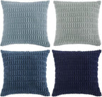 Fancy Homi 4 Packs Decorative Throw Pillow Covers - Image 8
