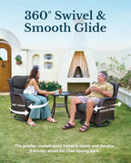 HILLGA Luxury High Back Patio Furniture Set - Image 3