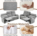 HAOMARKETS 2-Piece Power Recliner Sofa Set - Image 7