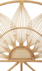 Kouboo Sunflower Rattan California King Headboard Bedroom Bedroom Furniture - Image 4