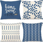 YCOLL Pillow Covers 20x20 Set of 4, Modern Sofa Throw Pillow Cover, Decorative by PillowCoversExpert