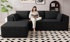 106" Cloud Sectional Boneless Couches by GRUSIGN