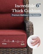 HILLGA Luxury High Back Patio Furniture Set - Image 3