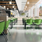 Flash Furniture HERCULES Series 880 lb. Capacity Green Plastic Stack Chair - Image 6