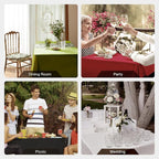 BALCONY & FALCON Rectangular Table Cloth Water Resistant Double-Sided Usable - Image 7