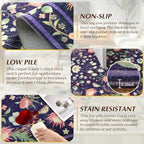 Area Rugs for Living Room, 6x9 Washable Vintage Rug for Bedroom, Non-Slip - Image 3