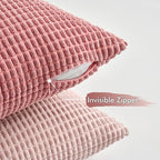 MIULEE Aesthetic Pink Spring Decorative Pillow Covers 18x18 Inch Set of 4 - Image 5
