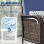 GAOMON 2-Piece Outdoor Patio Furniture Set, Rattan Lounge Chairs - Image 4